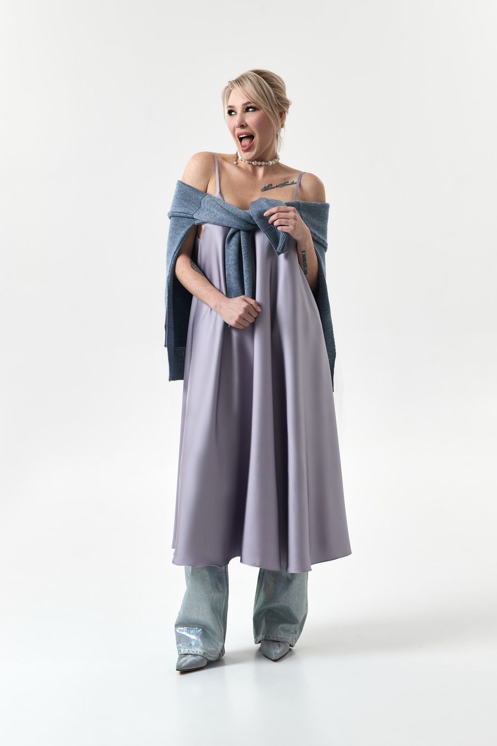 ПРЕДЗАКАЗ Платье полусолнце AFTER PEARL