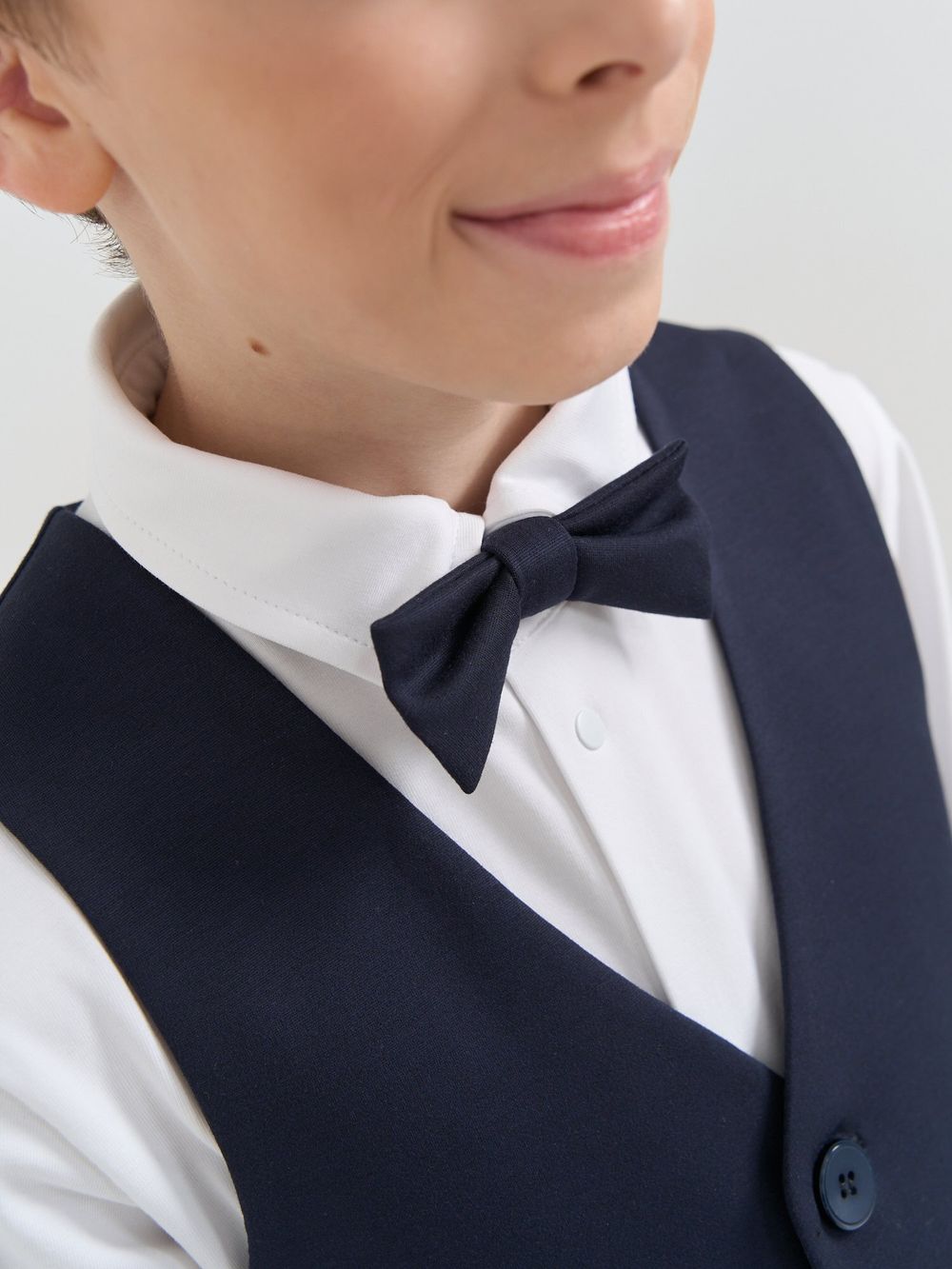 Галстук-бабочка "Синий"