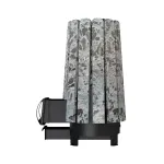 Дровяная банная печь Grill'D Cometa Vega 180 Long Stone (Серпентинит)