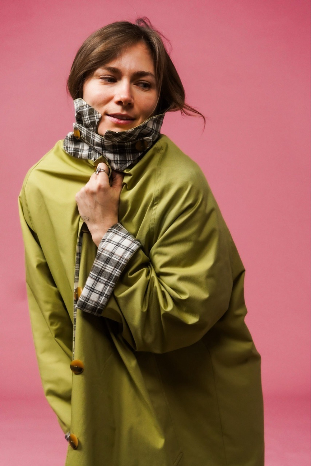 Плащ "Зое" Авокадо