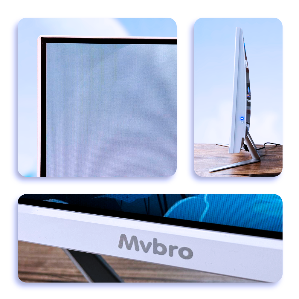 24" Моноблок MvBro B240 White (1920x1080, Intel Core i5-4570, RAM 8ГБ, SSD 256ГБ, Intel HD Graphics 4600, Win 10 Home)