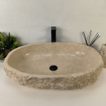 Каменная раковина из мрамора Erozy Cream EM-05516 (70*46*16) 0880 из натурального камня