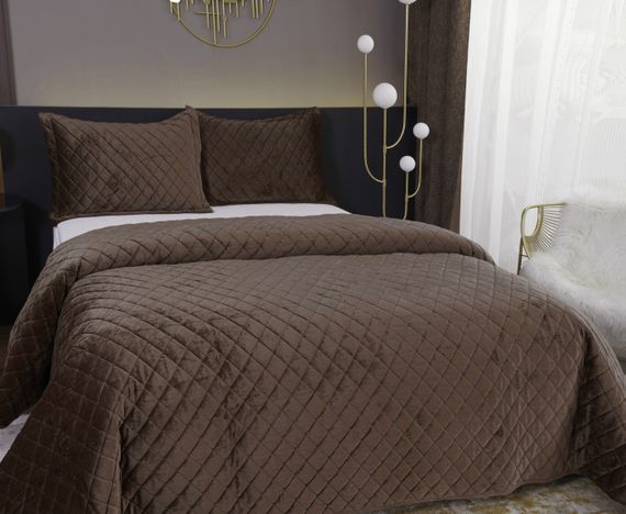 Натаниэль (шоколад) Покрывало 240х260