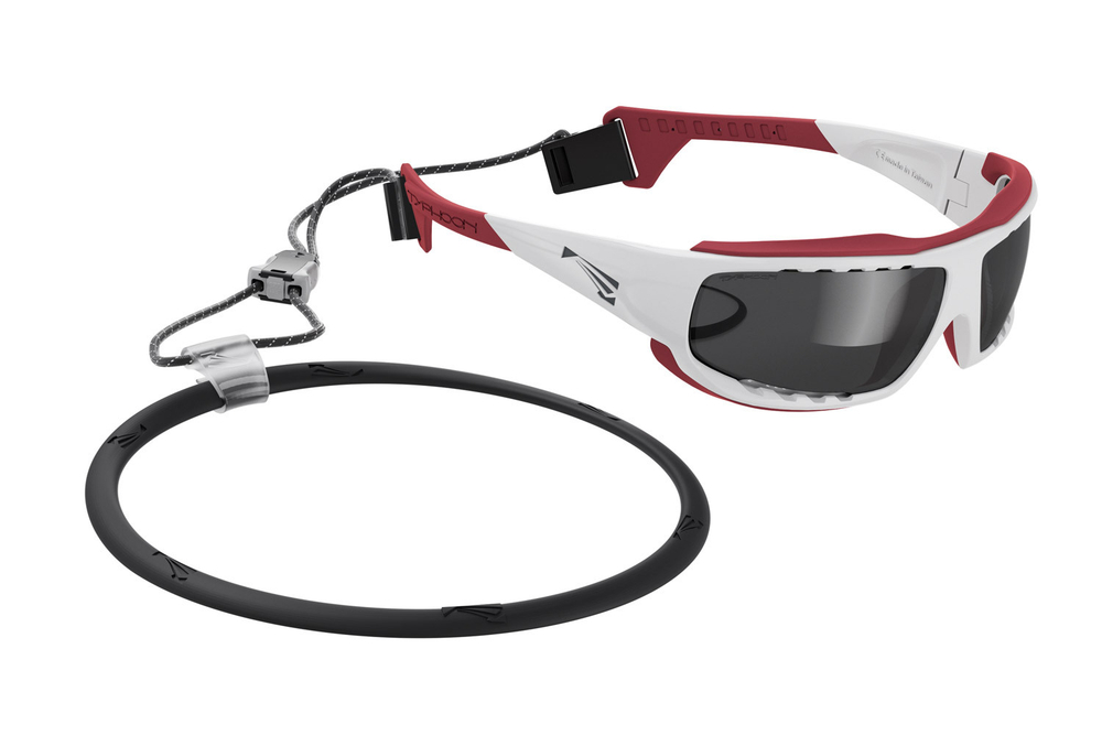 Спортивные очки LiP Typhoon / Gloss White - Red / Zeiss / PA Polarized / Methane Smoke