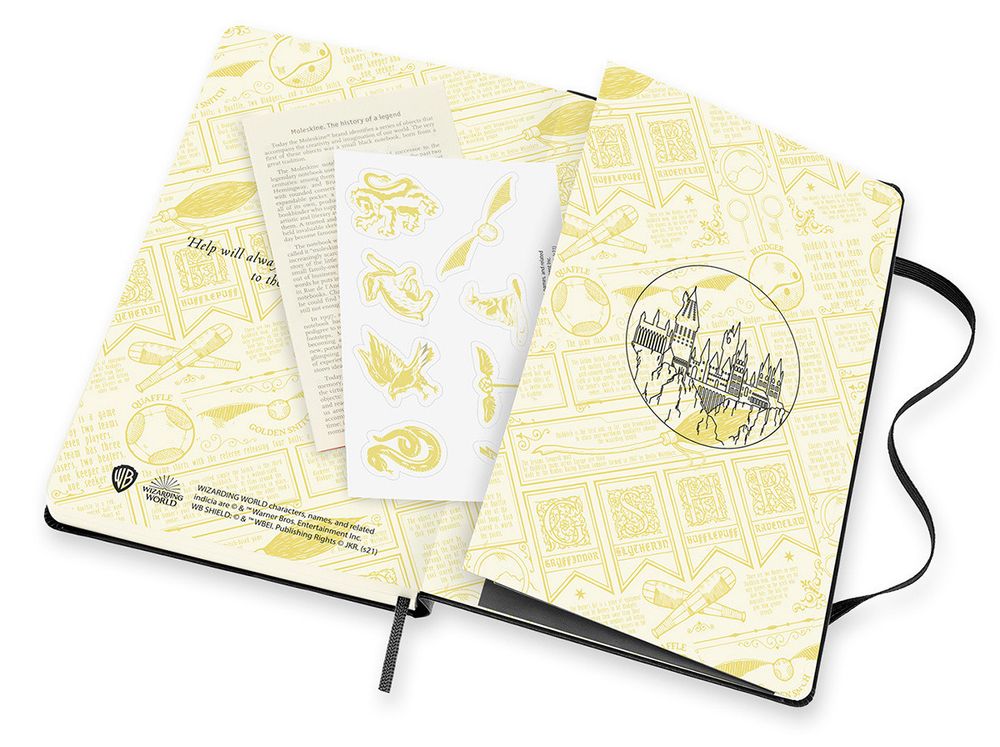 Ежедневник Moleskine Academic Harry Potter черный (DHP18DC3)