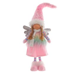 GAEM Игрушка набивная с подсветкой "Ангел" (2хCR2032), L21 W12 H71/43 см, 2в.