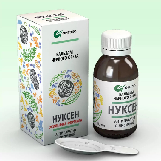 БАЛЬЗАМ «НУКСЕН» АНТИПАРАЗИТ С ЛИСИЧКОЙ