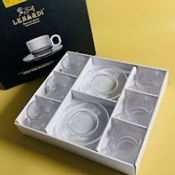 Lenardi 588-672 Чайный набор 12пр. 170мл в под.уп.(х6)Стекло