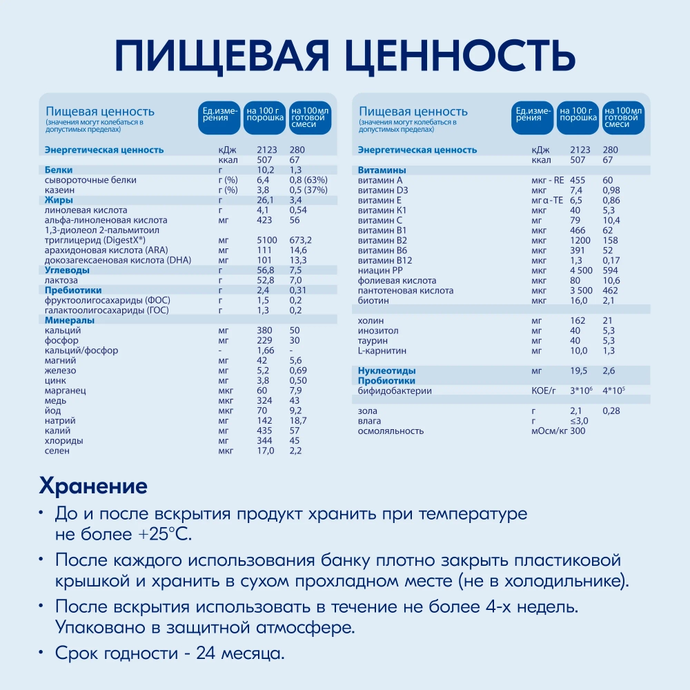 Смесь Kabrita 1 800 гр