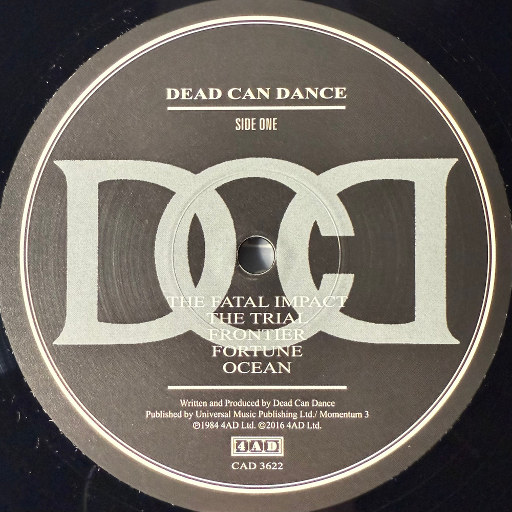 Dead Can Dance ‎– Dead Can Dance (Европа 2023г.)