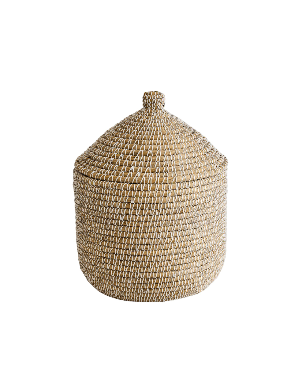 Zara Home Корзина изо льна, цвет бежевый, 42 см