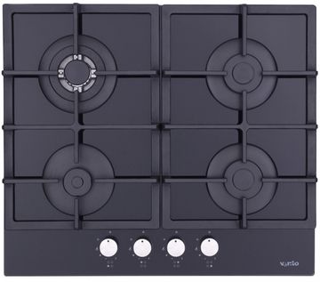 Варильна поверхня газова VENTOLUX HSF640-M3G T (BK)