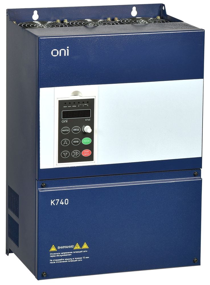 Преобразователь частоты K740 380В 3Ф 18,5-22кВт 37-45А Энкодер Profibus ONI