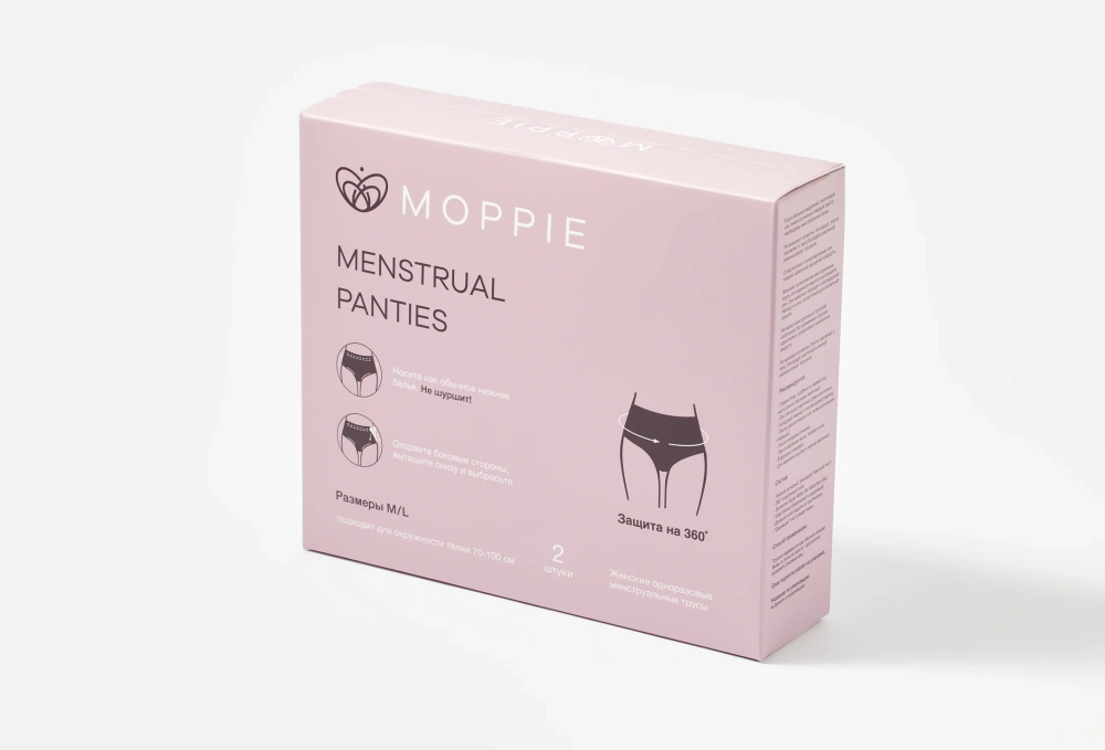 Менструальные трусы Moppie размер M/L