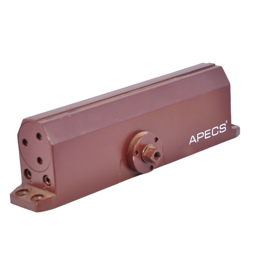 Доводчик дверной Apecs, DC- 26/100-120-M-BR/ - 20.6/1400/160-А1-BR, нет, 160 кг, -30C + 60C, корич