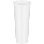 Ваза для цветов D110мм (белый) (комплект 18 шт)