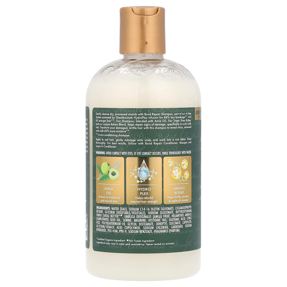 SheaMoisture, Bond Repair, шампунь, масло амлы, 384 мл (13 жидк. унц.)