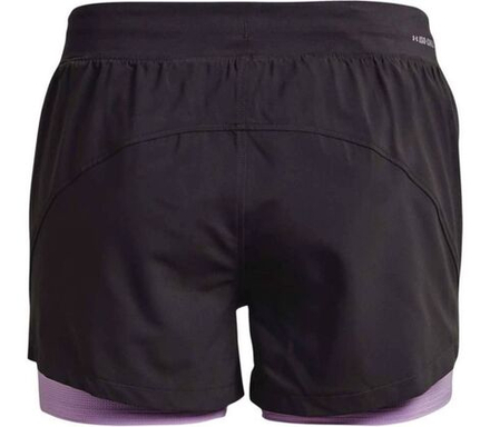 Женские теннисные шорты Under Armour IsoChill Run 2in1 Short M - jet gray/octane