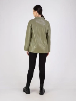 Кожаная куртка демисезонная косуха