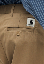 Carhartt WIP OMAK - Тканевые брюки - Бежевый