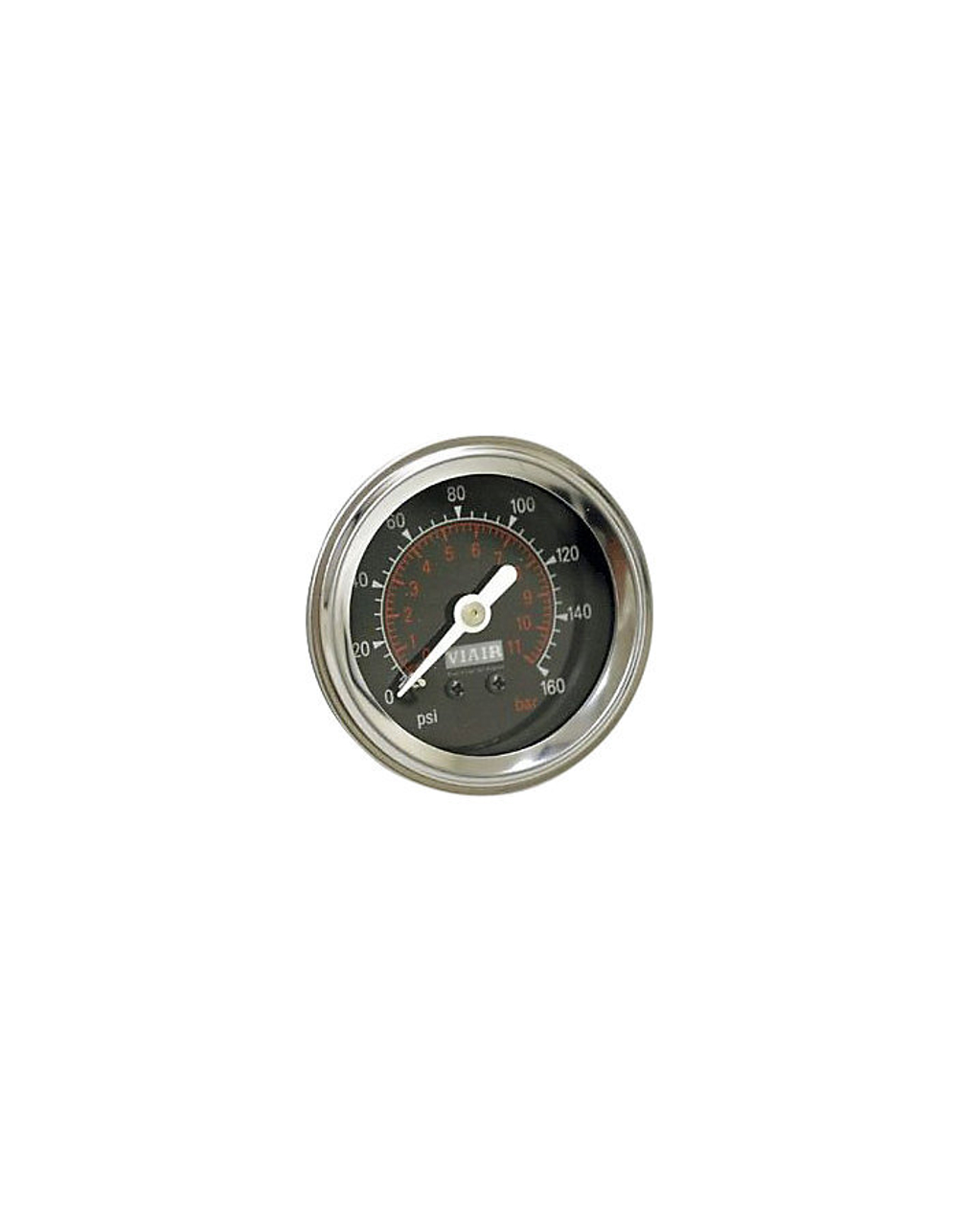 Манометр бортовой 2 VIAIR от 0 до 11 атм черный