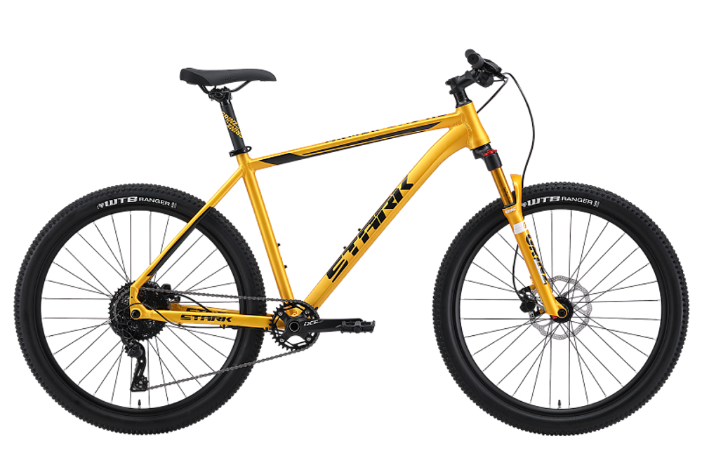 Велосипед Stark&#39;24 Armer 27.5 HD золотой матовый/черный 18&quot;