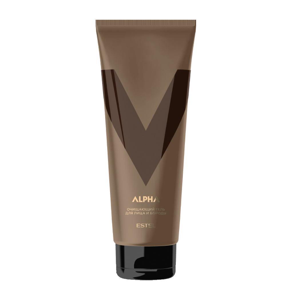 ESTEL Очищающий гель для лица и бороды ALPHA, 150 мл