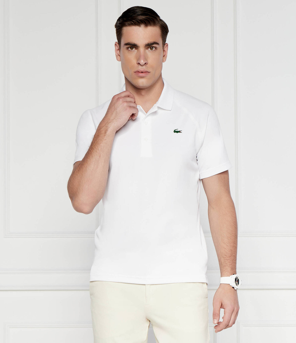Поло Lacoste - белый(DH3201)