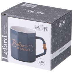 КРУЖКА LEFARD "BELIEVE" 340МЛ