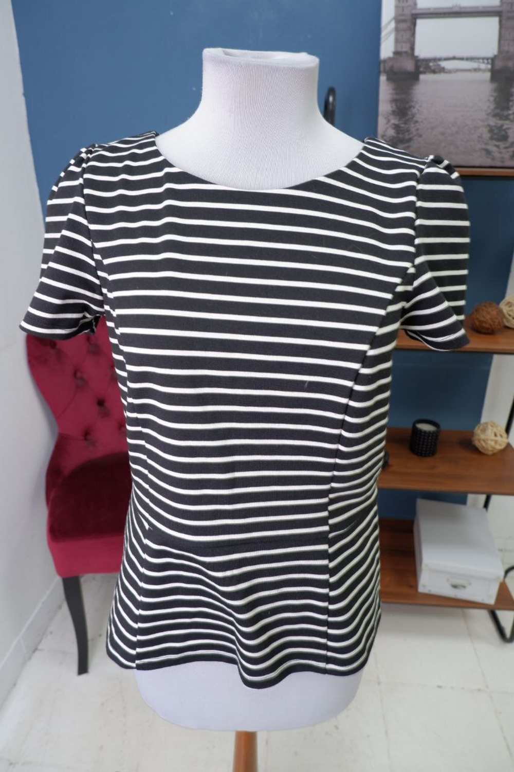 Джемпер Oasis в полоску 40 размер