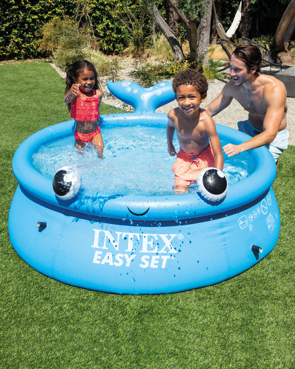 Intex 26102 Бассейн Easy Set 183х51см "Веселый кит" 880л