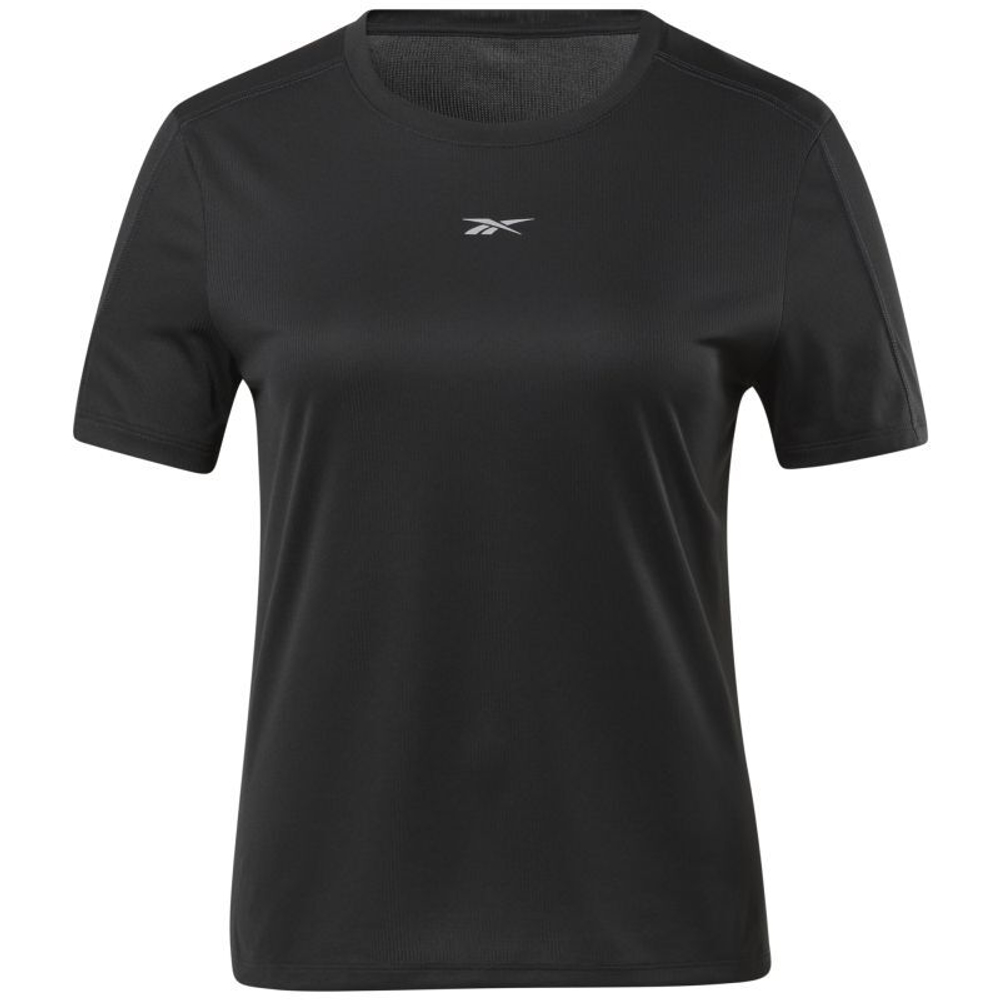 Женская теннисная футболка Reebok Workout Ready Run Speedwick Tee W - черный