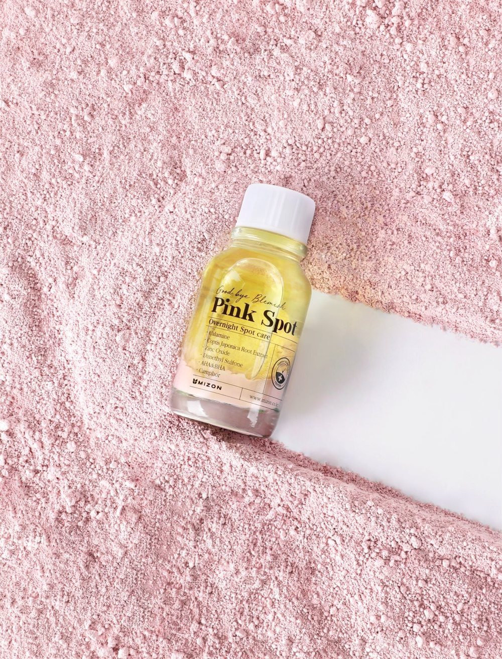 Mizon Good Bye Blemish Pink Spot - Сыворотка с порошком для местного применения против прыщей /   19  ml  / GTIN 8809663753399