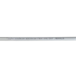Труба гладкая ПВХ жесткая d16мм бел. (дл.2м) PROxima EKF trg-16w-2m