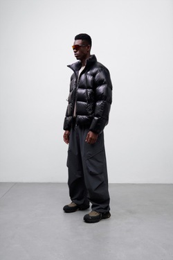 Куртка Nothomme Blue Ultra-Lightweight Water-Repellent Down Jacket "Jet Black"