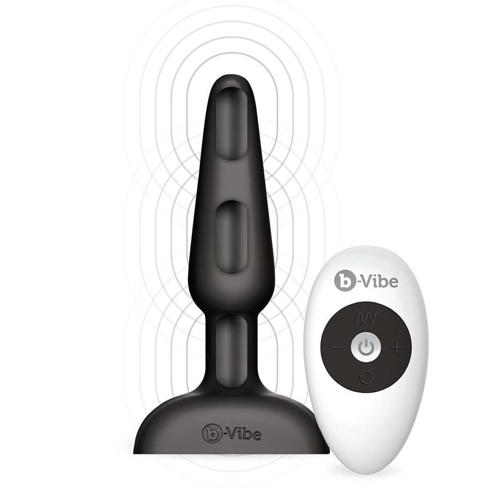 b-Vibe Trio Plug - Анальная пробка с 3 моторами