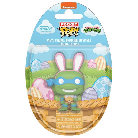 Фигурка Funko Pocket POP! Easter Egg TMNT Leonardo 86046 / Фигурка Фанко ПОП! по мотивам франшизы "Черепашки-ниндзя", Леонардо