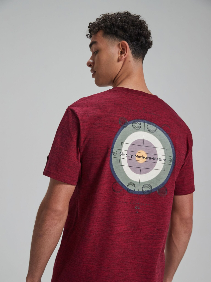 Футболка мужская ORIGINAL CREATOR TRACK TARGET T-SHIRT, Красный