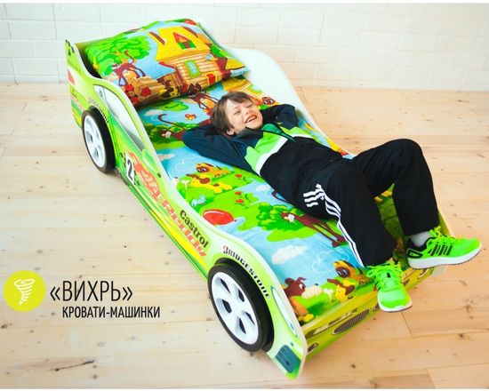 Кровать-машинка ВИХРЬ