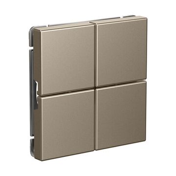 Выключатель сценарный 4-кл. ArtGallery (сх. 1) шампань SE GAL000574