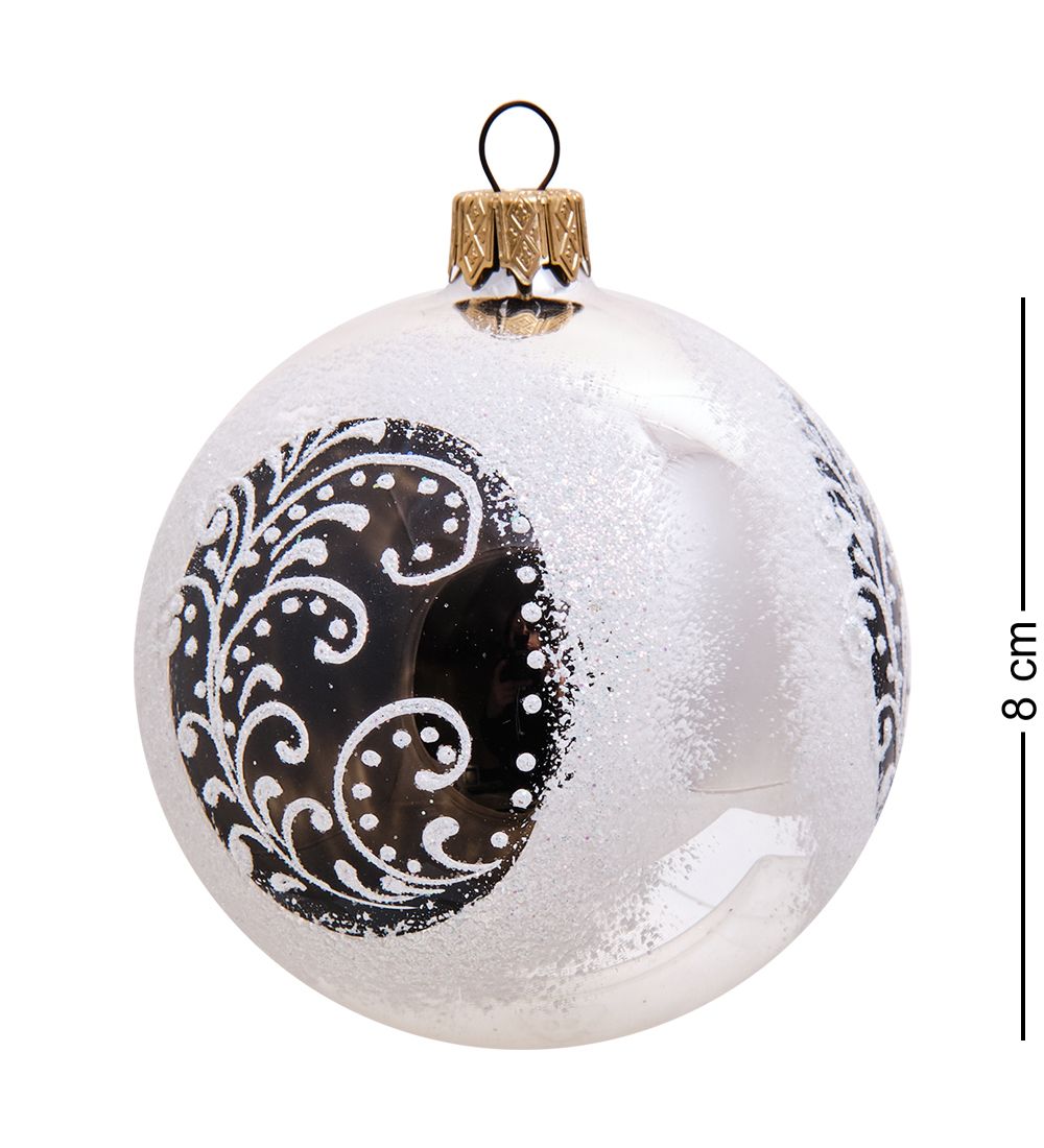 Элита НФШ-1319 Ел. украшение Шар «Новогодний сон» 80 мм