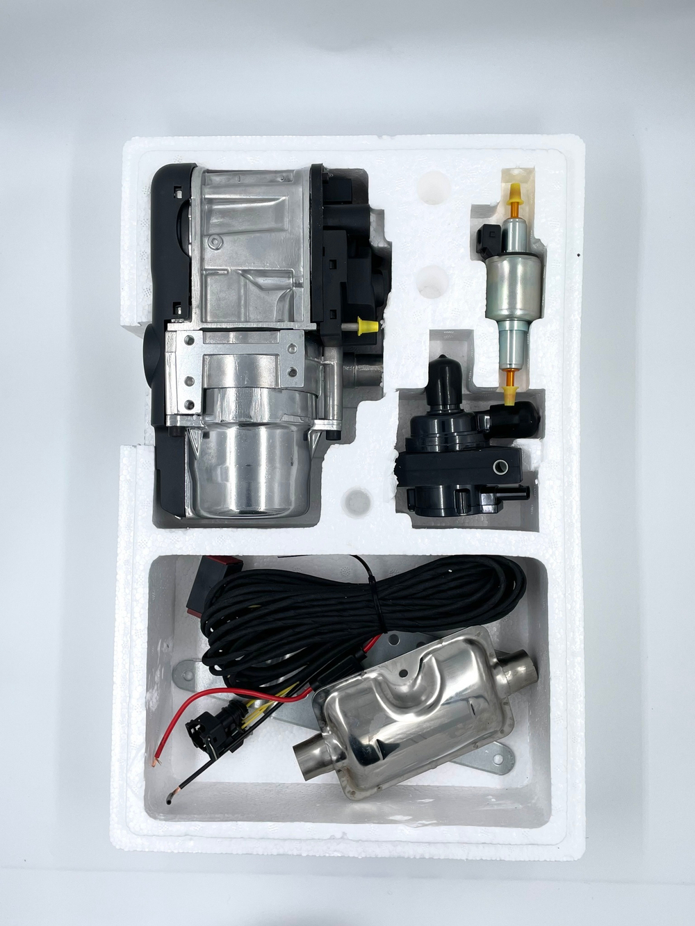 Автономный подогреватель двигателя Yaoto BS предпусковой жидкий (Мокрый фен) 5 кВт 12в ПЖД с пультом обратной связи