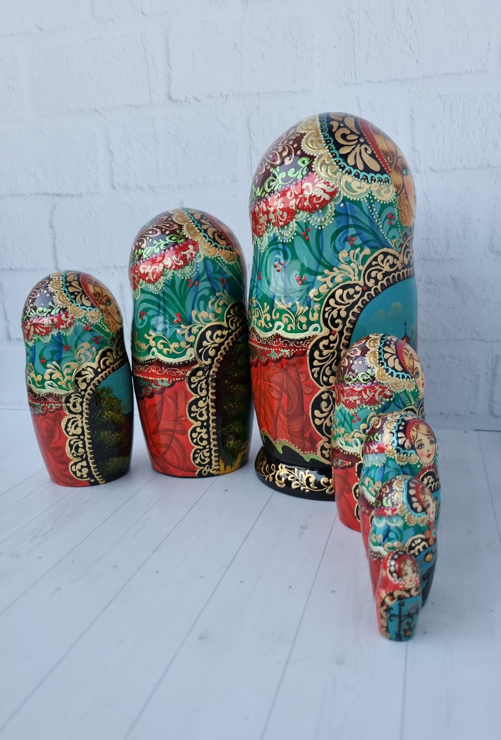 Матрешка "Санкт-Петербург" 7 мест