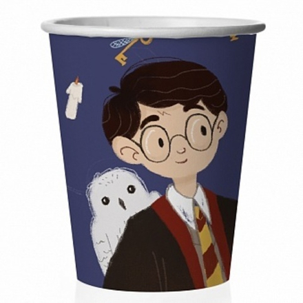 Стаканы (250 мл) Волшебники Happy Birthday 6 шт.