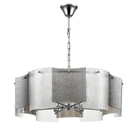 6594/8 MODERNI LN25 148 хром/тонированное стекло, металл/стекло Люстра подвесная E14 8*40W 220V DANDY