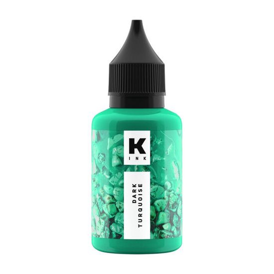 Краска Tattoo Ink - ТЕМНАЯ БИРЮЗА | Dark Turquoise