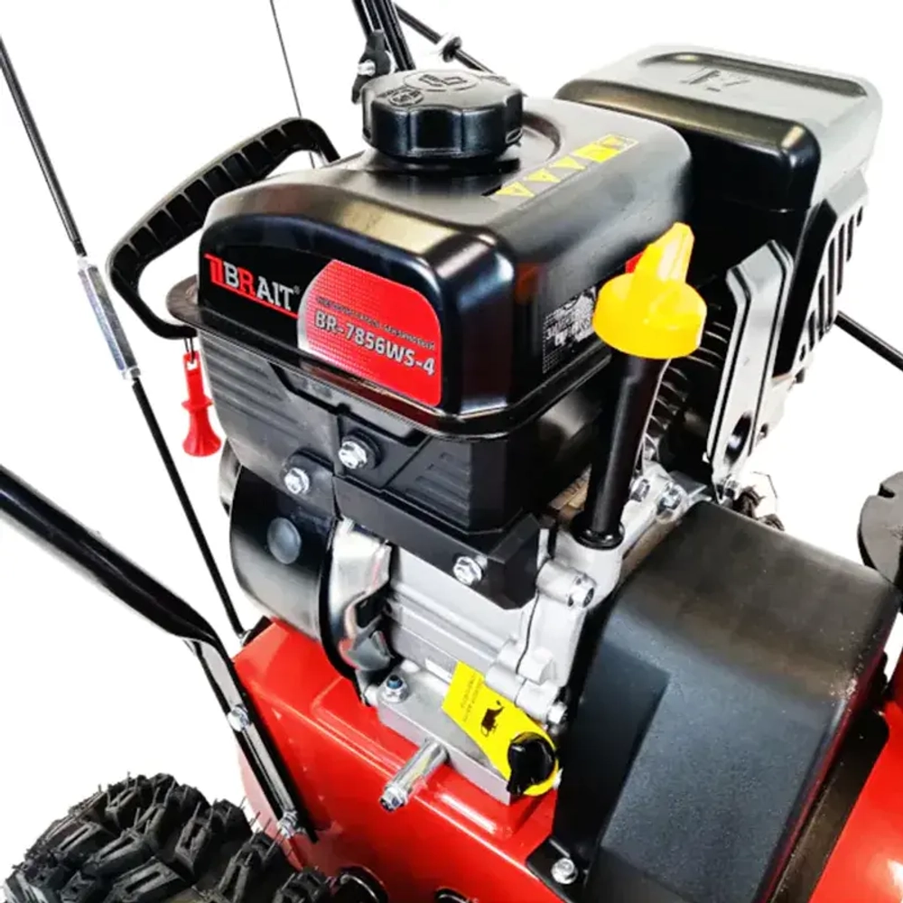BRAIT BR-7856WS-4 бензиновый снегоуборщик 7 л.с. ковш 56 см, выброс 12 м, 4 вперед/2 назад 05.01.038.075