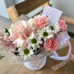 Сборная композиция с французской розой