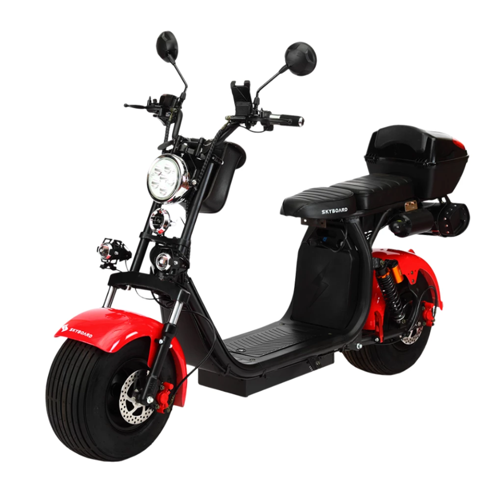 Электроскутер Citycoco Skyboard BR20 2000Вт, 20Ah 60В Коричневый