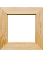 Деревянная рама 25x25 для картин на подрамнике сеч. 60x18
